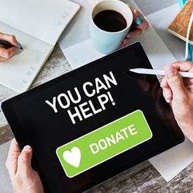 donating online