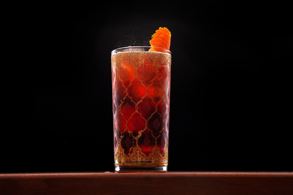 a tall old-fashioned